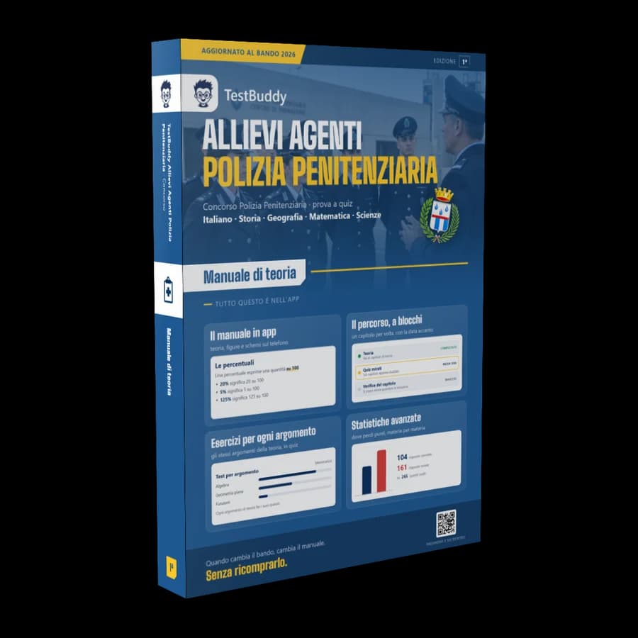 Manuale TestBuddy per Allievi Agenti Polizia Penitenziaria